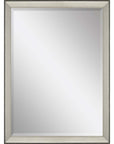 40" Silver Framed Accent Mirror