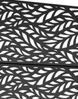 72" X 35" Black Metal Rectangular Planter Box