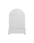 72" X 47" White Metal Rectangular Planter Box