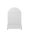 72" X 47" White Metal Rectangular Planter Box