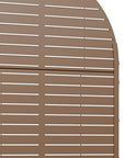 72" X 35" Brown Metal Rectangular Planter Box