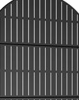 72" X 47" Black Metal Rectangular Planter Box