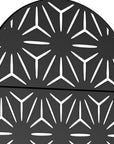 72" X 35" Black Metal Rectangular Planter Box