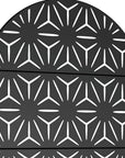 72" X 47" Black Metal Rectangular Planter Box