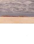 36" Gray And Natural Wood Agate Pattern Wall Mount Accent Shelf
