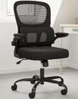 Black Swivel Rolling Office Chair