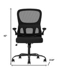 Black Swivel Rolling Office Chair