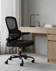 Black Swivel Rolling Office Chair