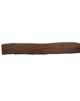 60" Brown Solid Wood Solid Wood Live Edge Dining Bench