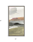 Westward II Black Framed Wall Art