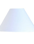 Off White Linen Plain Empire Lamp Shade