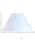 Off White Linen Plain Empire Lamp Shade