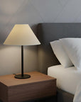 Off White Linen Plain Empire Lamp Shade