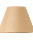 Golden Brown Linen Plain Empire Lamp Shade