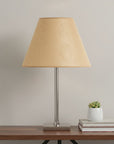 Golden Brown Linen Plain Empire Lamp Shade
