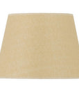 Tan Linen Plain Drum Lamp Shade