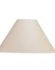 Light Brown Paper Plain Empire Lamp Shade