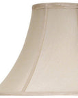 Pearl Silk Piped Bell Lamp Shade