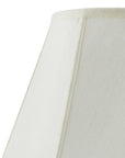 Eggshell Linen Piped Empire Lamp Shade