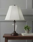 Eggshell Linen Piped Empire Lamp Shade