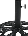 Black Market Umbrella Cast iron Free Standing Adjustable Umbrella Base