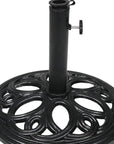 Black Market Umbrella Cast iron Free Standing Adjustable Umbrella Base