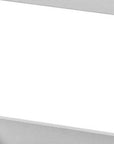 49" White Solid Wood Garden Hanging Wall or Door Decor
