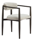22" White Aluminum Outdoor Dining Chair
