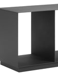 36" Charcoal Aluminum Outdoor Coffee Table