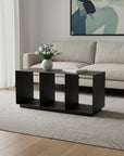 36" Charcoal Aluminum Outdoor Coffee Table