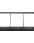 36" Charcoal Aluminum Outdoor Coffee Table