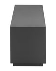 36" Charcoal Aluminum Outdoor Coffee Table