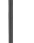 24" Gray and Black Faux Terrazzo and Steel Rounded Bar Table