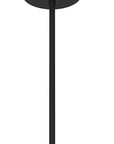 Black Frosted LED Dimmable Outdoor Hanging Light With Black Shades