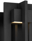 Black LED Dimmable Outdoor Hanging Light