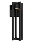 Black LED Dimmable Outdoor Hanging Light
