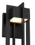 Black LED Dimmable Outdoor Hanging Light