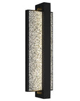 Black LED Dimmable Outdoor Hanging Light