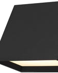 Black LED Dimmable Outdoor Hanging Light