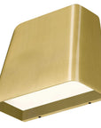 Brass LED Dimmable Outdoor Hanging Light