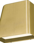 Brass LED Dimmable Outdoor Hanging Light