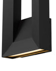 Black LED Dimmable Outdoor Hanging Light