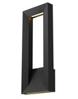 Black LED Dimmable Outdoor Hanging Light