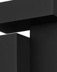 Black LED Dimmable Outdoor Hanging Light