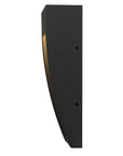 Black LED Dimmable Outdoor Hanging Light