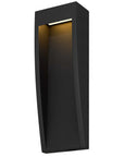 Black LED Dimmable Outdoor Hanging Light