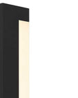 Black LED Dimmable Outdoor Hanging Light