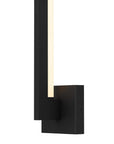 Black LED Dimmable Outdoor Hanging Light