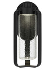 Black Seeded LED Dimmable Outdoor Hanging Light