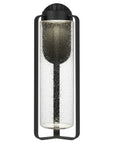 Black Seeded LED Dimmable Outdoor Hanging Light